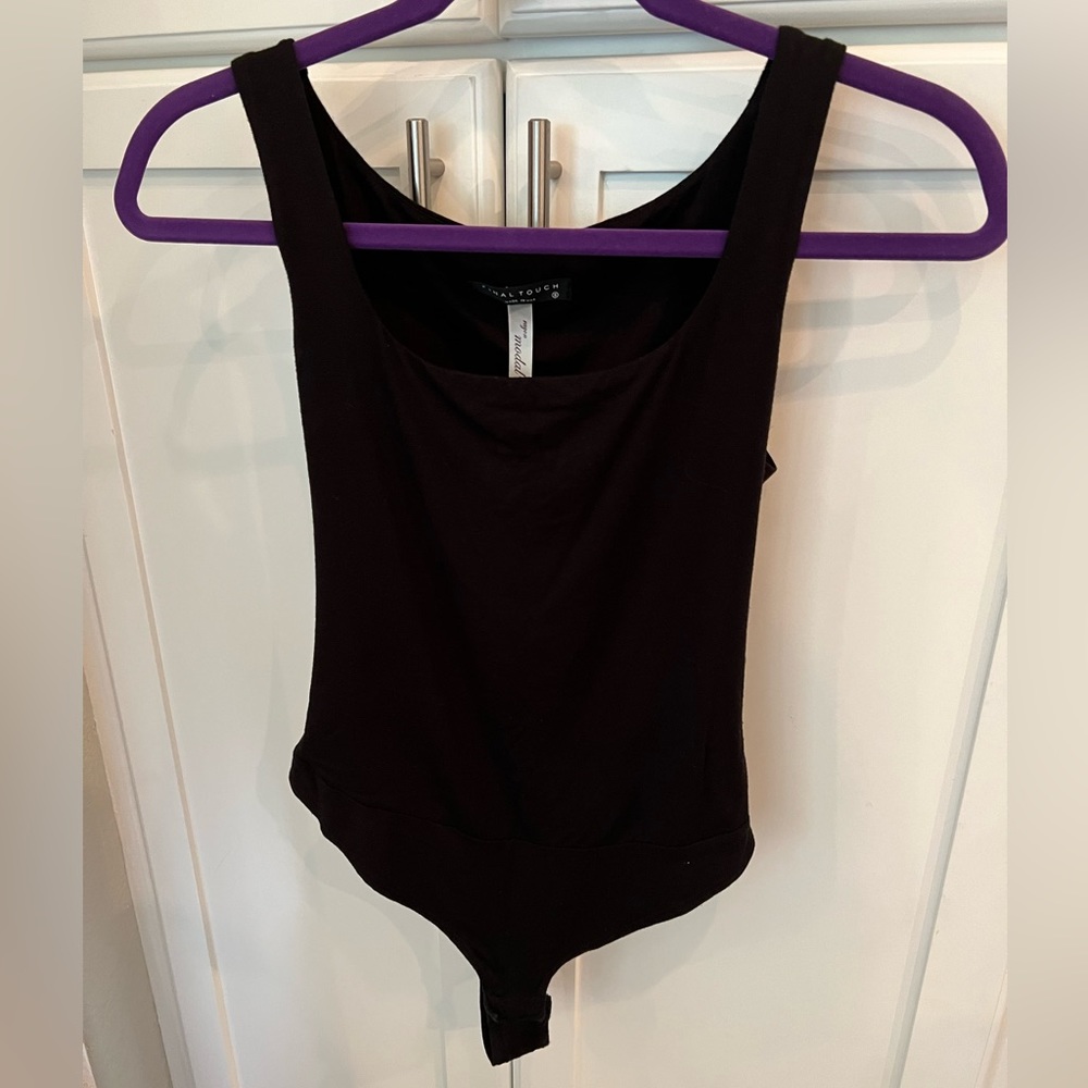 Soft black Bodysuit